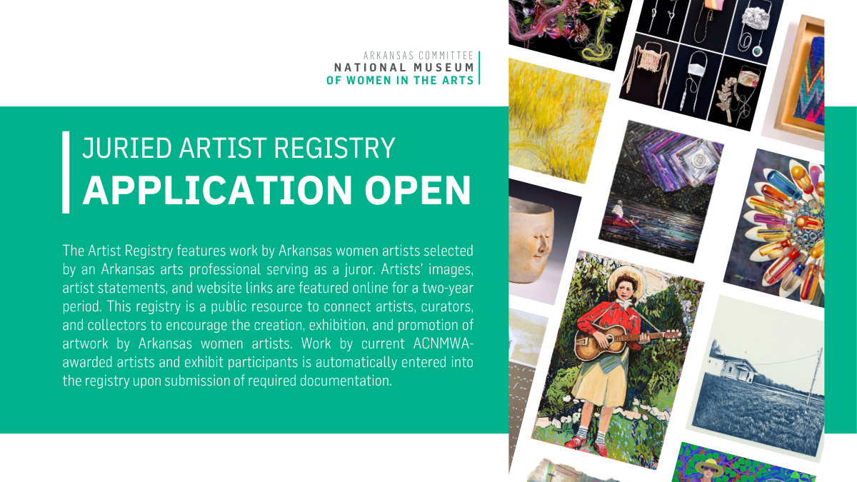 ACNMWA Artist Registry Application Open